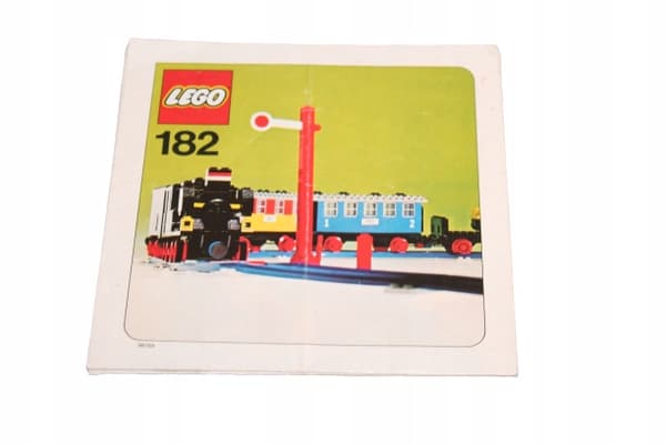 LEGO 182 Train INSTRUCTIONS LEGOLAND K84