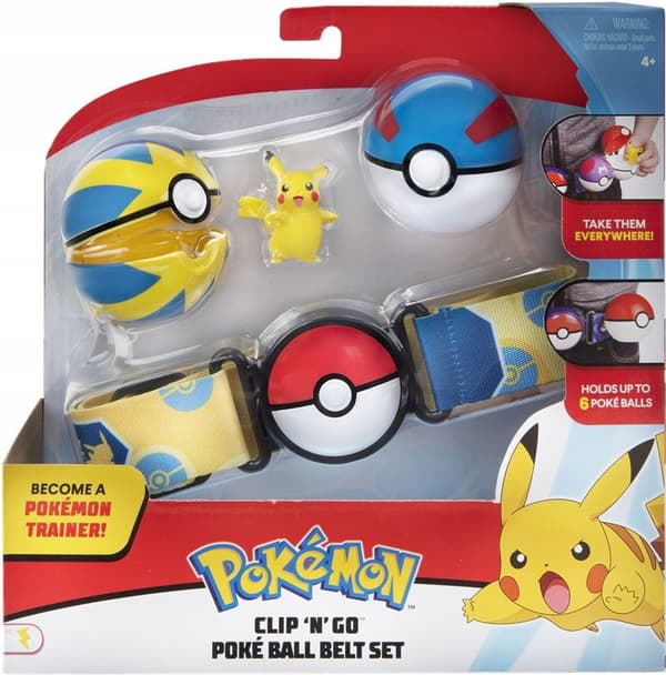 PIKACHU TRAINER'S BELT – POKÉMON 2 – POKÉ BALL CLIPS