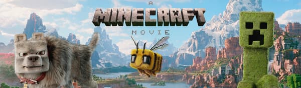 MATTEL MINECRAFT FILM WOLF DENNIS