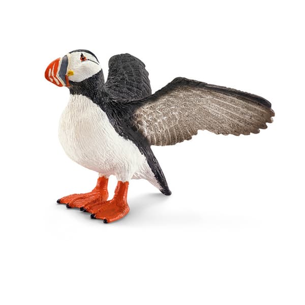 Schleich 14721 Puffin figurine – a unique, discontinued model from 2013.