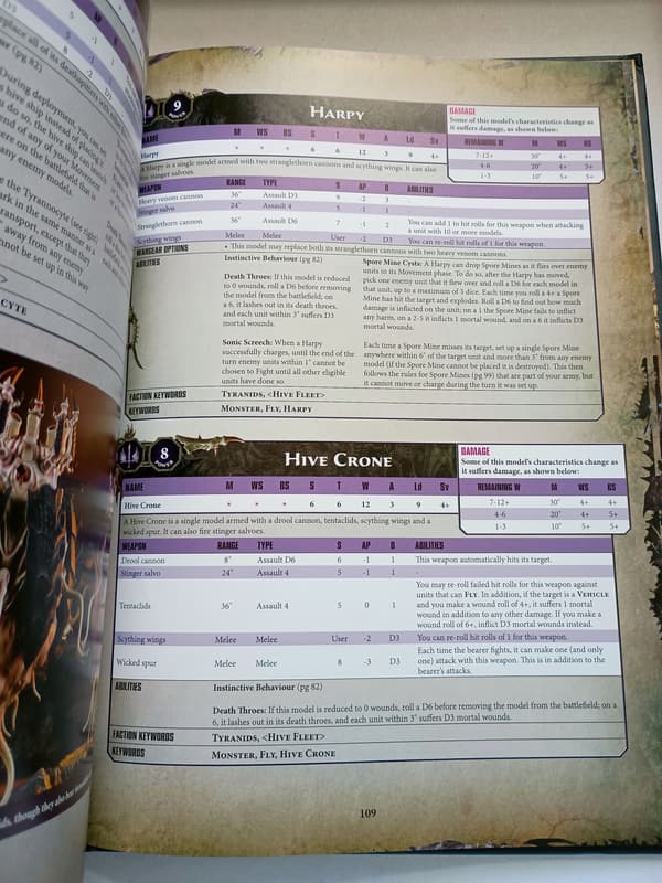 Codex Tyranids nr 111 – 8:e upplagan