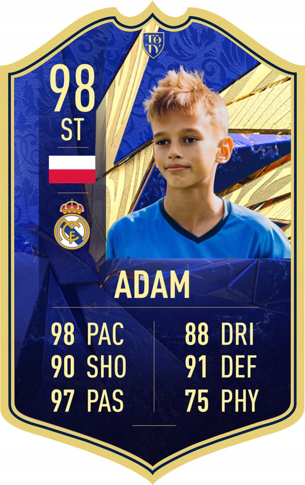FIFA 22 Personalised FUT Super Gift Card A3