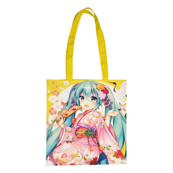 HATSUNE MIKU KIMONO FABRIC BAG
