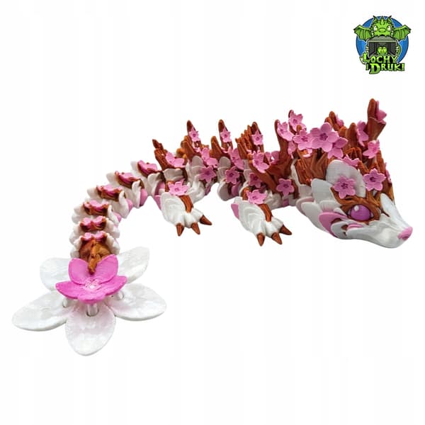 Sakura Dragon Articulated 3D Figure, Multicoloured, Dungeons & Dragons, 22cm