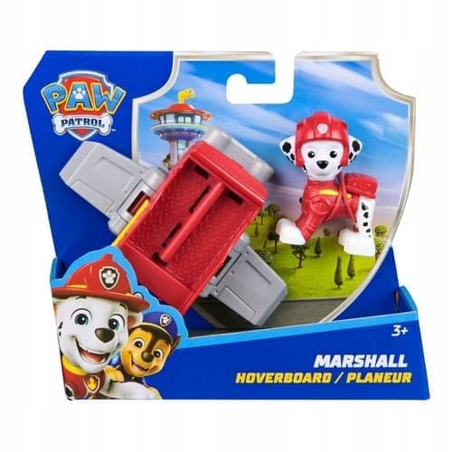 Labková Patrol FIGURINE WITH MARSHALL THE HOVERCRAFT