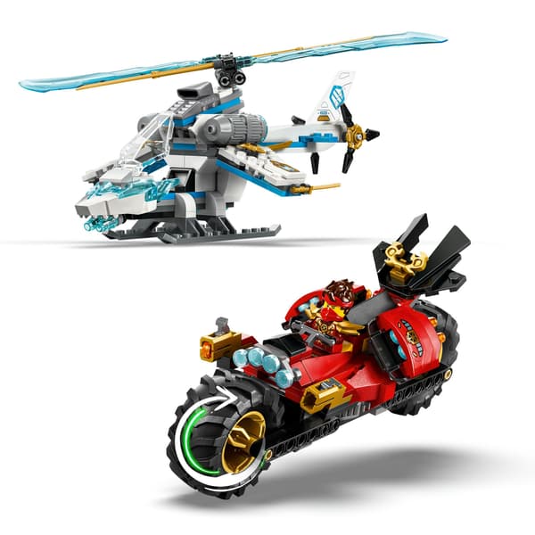 LEGO Ninjago 71857 Ninja Battle: Treehouse with Vehicles, Bricks