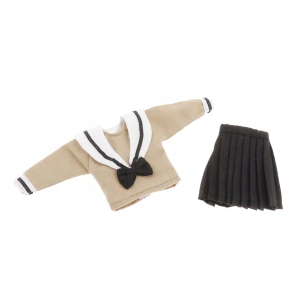 1/6 scale doll accessories: School uniform outfits for 12-inch dolls