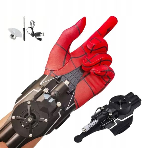 SPIDER-MAN WEB-SHOOTER SUCTION CUPS MAGNETS SPIDER-MAN WITH
