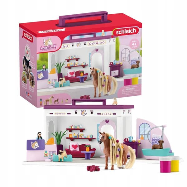 SCHLEICH SOFIA’S PET BEAUTY SALON + ACCESSORIES 42614