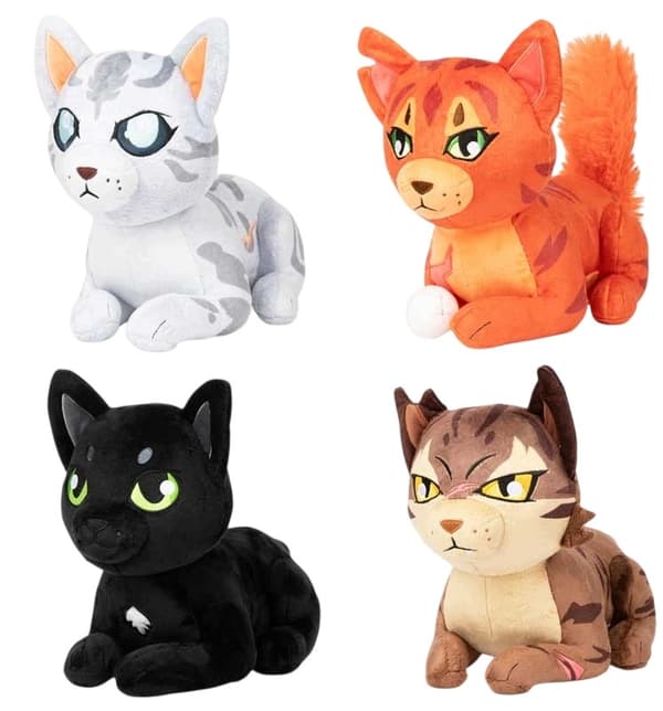 WARRIOR CATS: RANDOM MASCOT KITTY 28 cm ORIGINAL Series 2