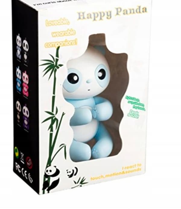 Interactive electronic finger toy: Panda Bear