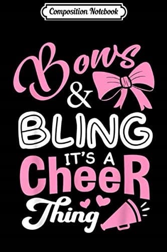 Composition Notebook: Cheerleading, Cheerleader, Football Fan, Gift, Costume, Jo