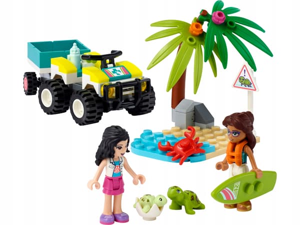 LEGO FRIENDS 41697 TURTLE RESCUE VEHICLE