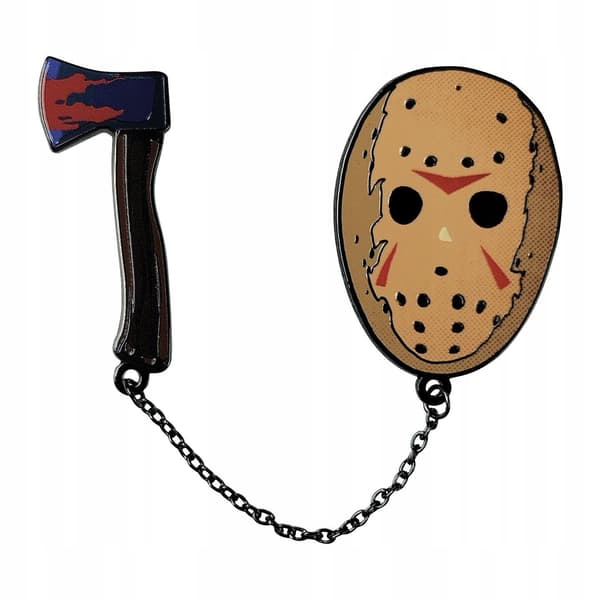 FRIDAY THE 13TH PIN BADGE SET