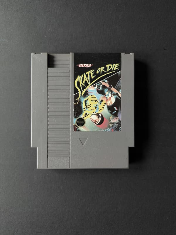 Skate or Die Nintendo NES game