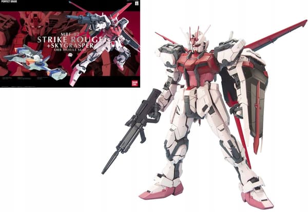 GUNDAM - Perfect Grade - Strike Rouge + Skygrasper - 1/60
