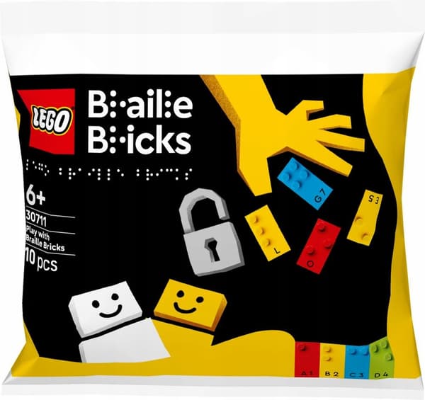 LEGO BRAILLE Building Bricks: Fun with the Braille Alphabet – educational bricks for learning letters
