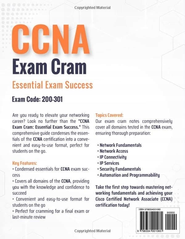 Reads, VERSAtile CCNA Exam Cram: Essential Exam Success – Exam Code: 200-301: