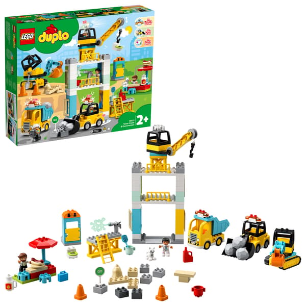 LEGO DUPLO 10933 Tower Crane and Construction