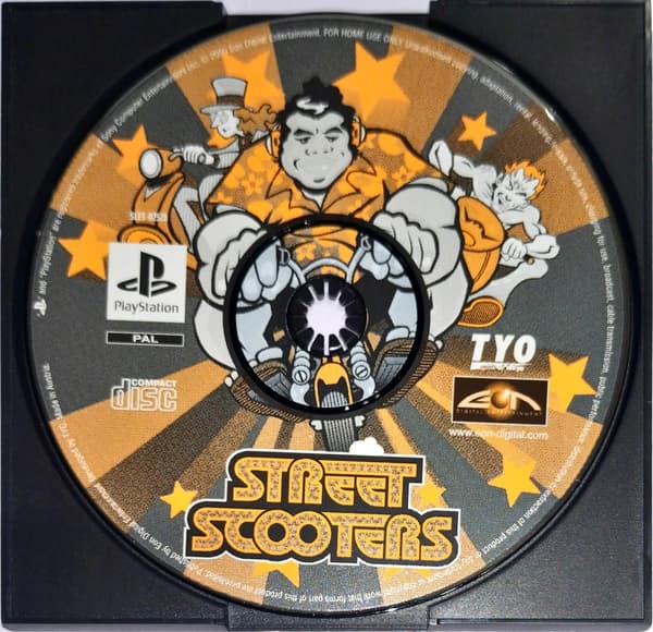 STREET SCOOTERS Sony PlayStation (PSX) – DISC ONLY – PLEASE READ THE DESCRIPTION!!