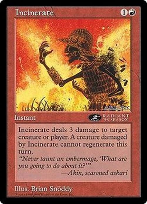 Magic: The Gathering Incinerate