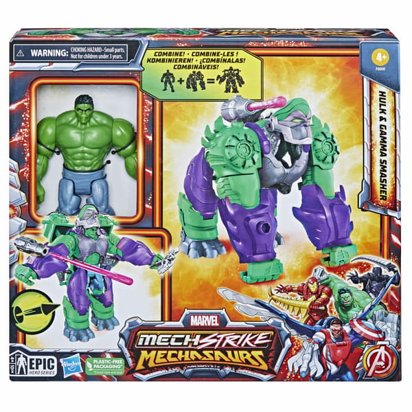 MARVEL HULK MECHSTRIKE F6600 HASBRO 2-in-1 Monkey Hulk figurine