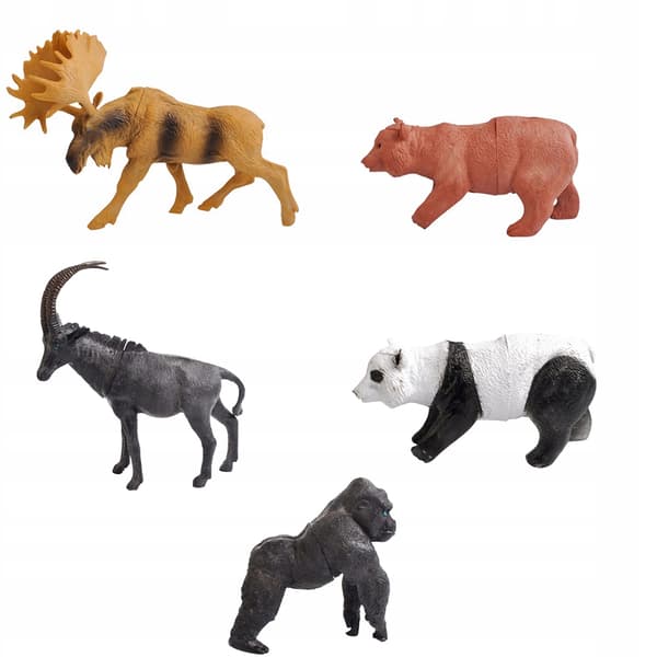 ZOO ANIMAL SET (5 PIECES) [FIGURES]