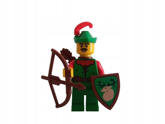LEGO Castle Forestman: Forest People with a shield