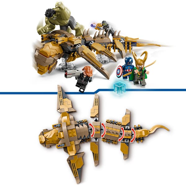 LEGO 76290 Super Heroes: The Avengers vs Leviathan