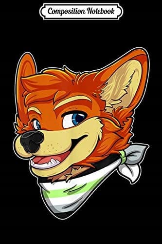 Composition Notebook: Fursona Diary – Furry Fox Gay Rights Pride Week Journal