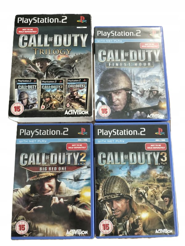 CALL OF DUTY TRILOGY PS2 PAL ENG