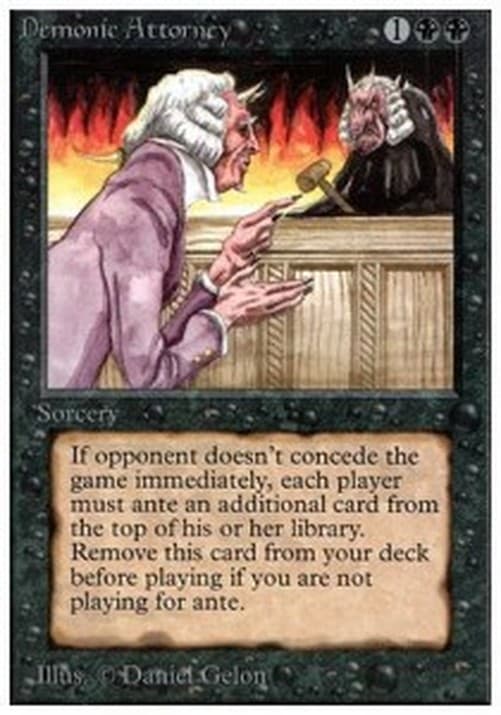 Magic: The Gathering Demonic Attorney