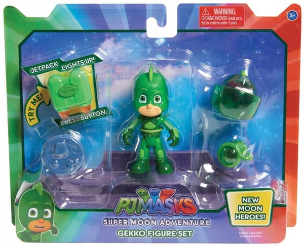 Pajama Heroes Gekson Figurine – Moon Set
