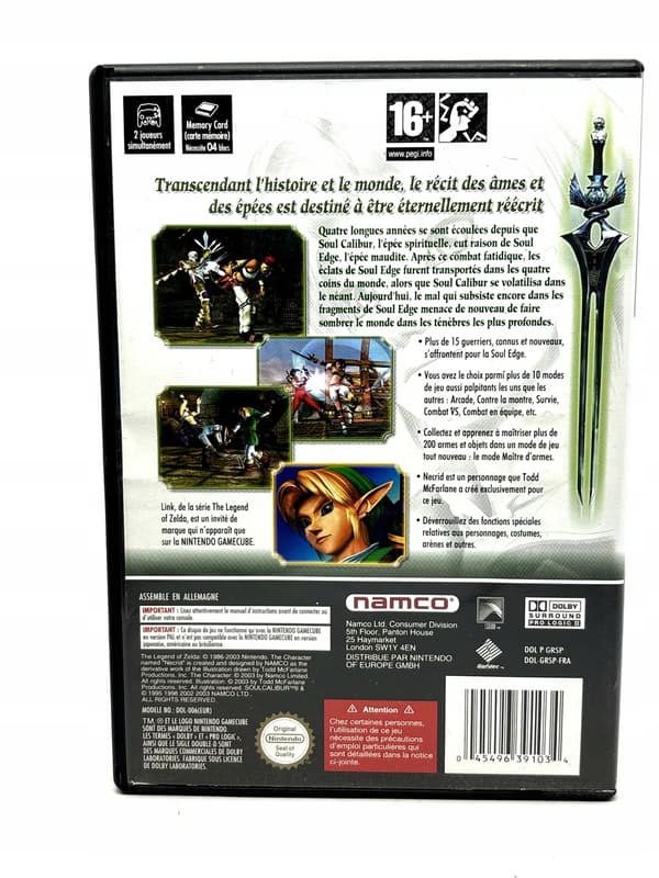 SoulCalibur II for Nintendo GameCube
