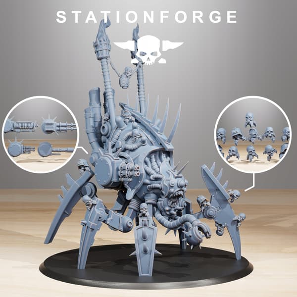 Pythonicus Swarm Spawner – Station Forge – 3D-utskrift