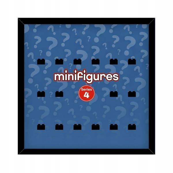 Personalised LEGO Minifigure Display Frame 8804, Series 4