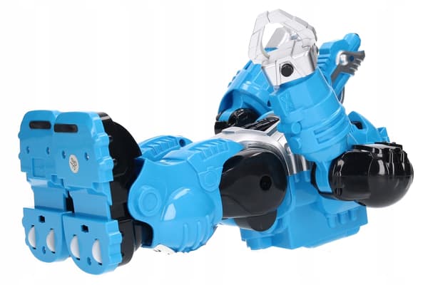 THUNDERBOLT battery-powered robot, walks, with light and sound effects – BLUE 5327
