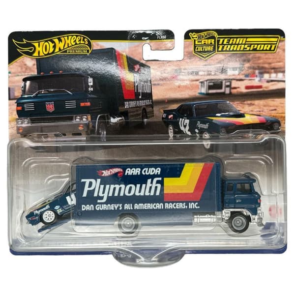 HOT WHEELS PREMIUM CAR TEAM TRANSPORT SAKURA SPRINTER #63