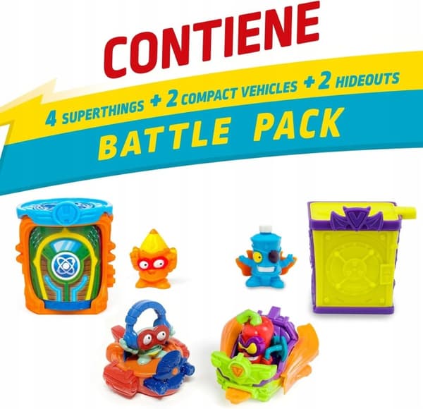 SUPERTHINGS SuperZings figurine set: Battlepack LEGENDS + 2 vehicles