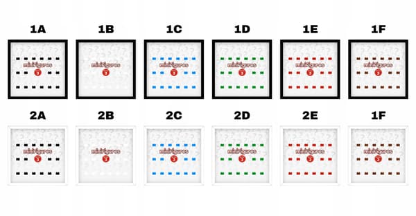 Personalised LEGO Minifigure Display Frame 8803 Series 3