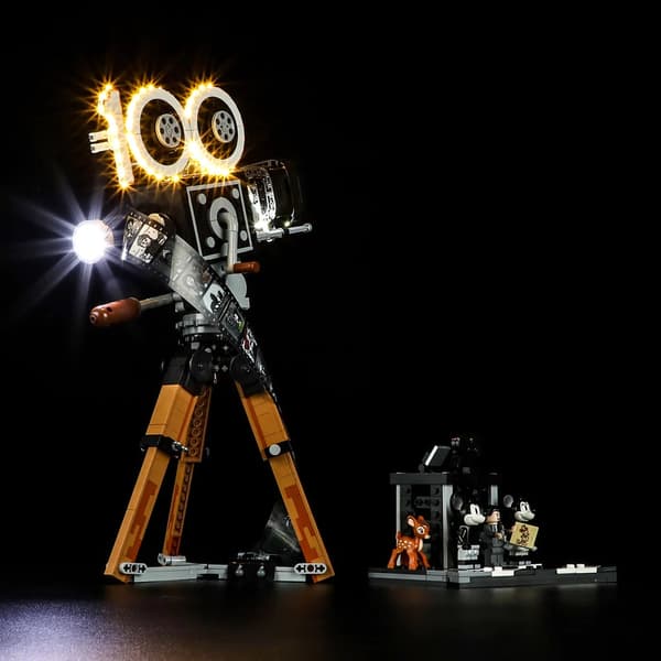 Lighting set for the LEGO Walt Disney Camera 43230