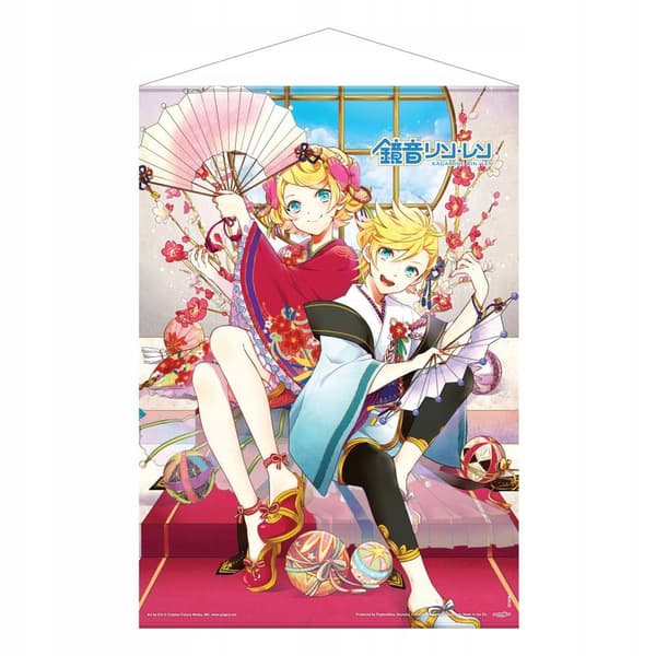 WallScroll – Virtual Artists Len and Rin Kagamine, 50 x 70 cm