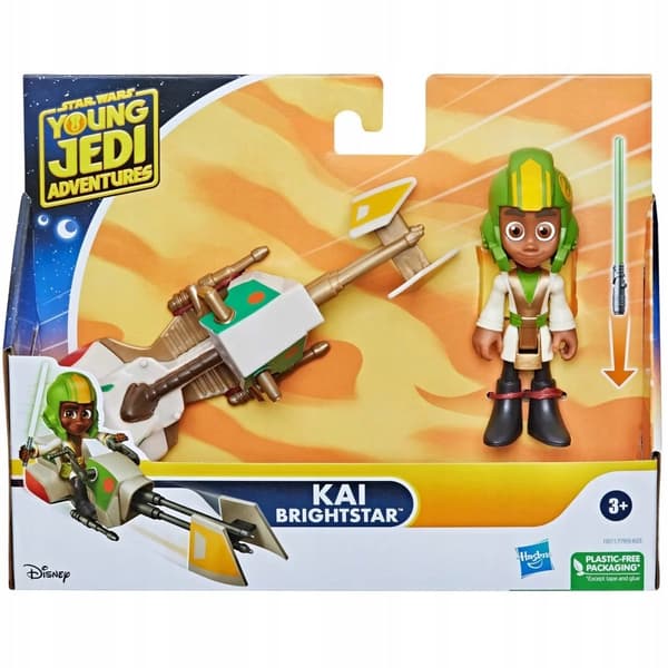 Hasbro SW Young Jedi Adventure Kai Brightstar 2-pack figure set