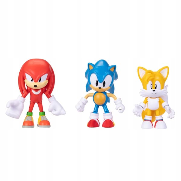 Sonic the Hedgehog Classic Figure Set – 3 characters, 10 cm