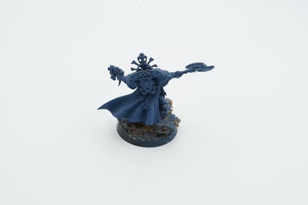 Warhammer 40k Space Wolves Wolf Lord Krom Dragongaze plastic figurine