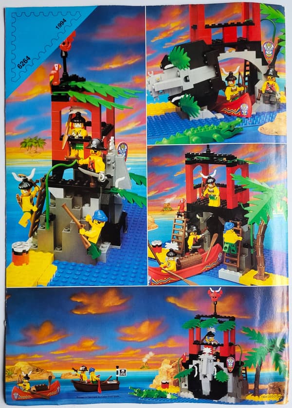 LEGO Pirates – Instructions – 6264 Forbidden Cove – Second-hand