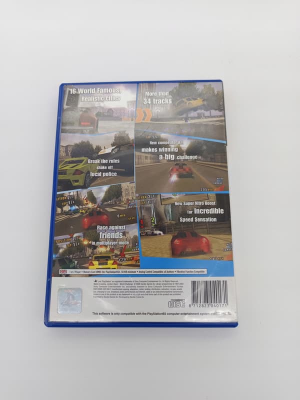 LONDON RACER WORLD CHALLENGE PlayStation 2 (PS2) boxed