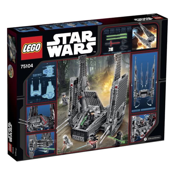 LEGO Star Wars Kylo Ren’s Command Shuttle Set 75104