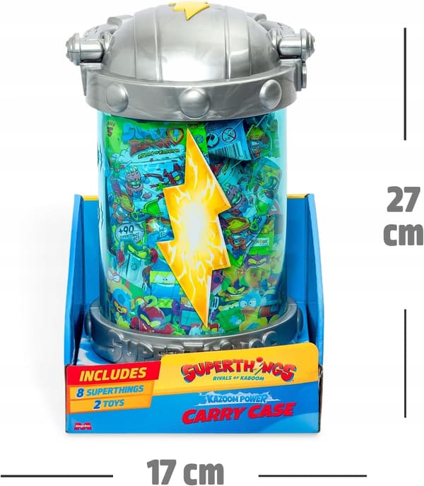 STORAGE CAPSULE SET WITH FIGURINES, A HIDEOUT AND A MEGAJET