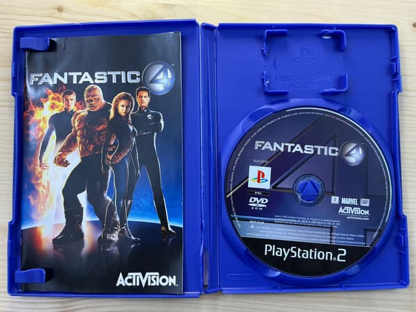 FANTASTIC FOUR 4 FANTASTIC FOUR – DB disc, complete set for PS2